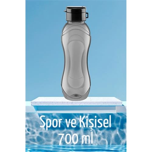 ModaCar Prime Matara 700 ml SİYAH Spor ve Kişisel Matara