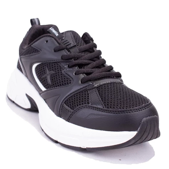 Kinetix Arlex Tx Siyah Beyaz Ortopedik Günlük Kadın Spor Ayakkabı