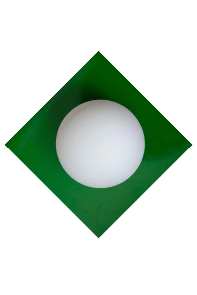 D-light Kare Aplik Yeşil