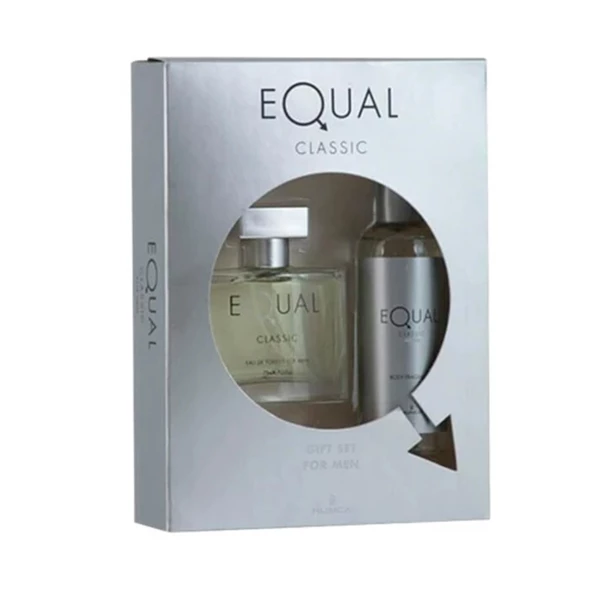 Equal Classic EDT 75 ml + Deo Sprey 150 ml Erkek Parfüm Seti