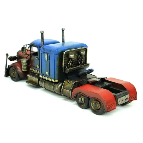 El Yapımı Metal Tır Maketi - Resim 3