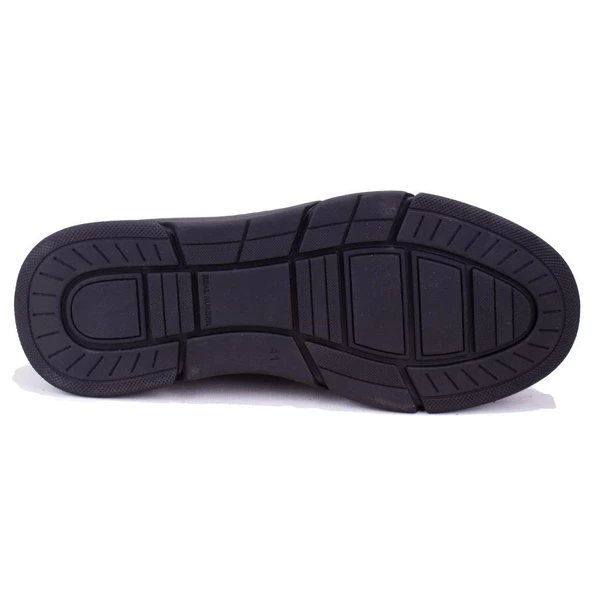 Dagoster DMA08-256 Siyah Ortopedik Günlük Erkek Deri Ayakkabı - Resim 4