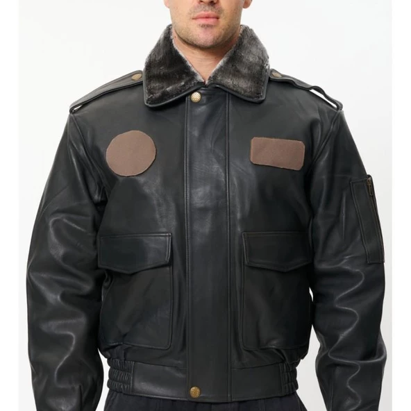 CAT3A Deri Pilot Montu Kül Grisi DC - 9