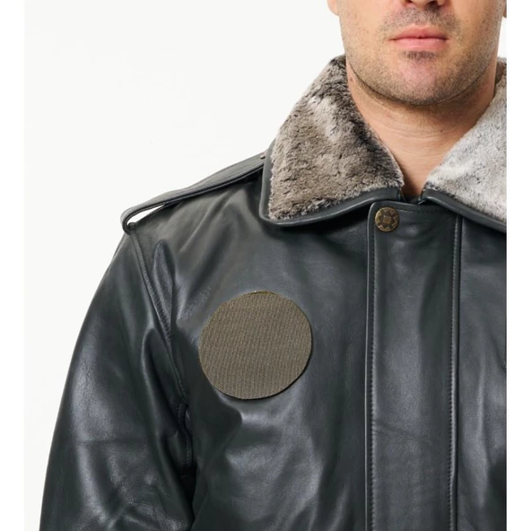 CAT3A Deri Pilot Montu Kül Grisi DC - 4