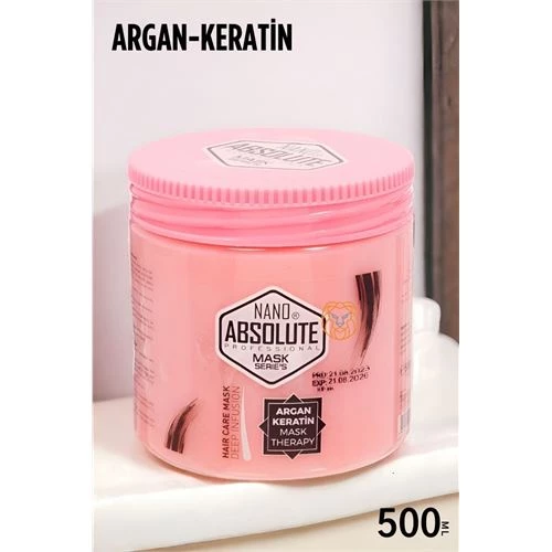 ModaCar 4 ADET Saç Maskesi Argan Keratin 500 ML Absolute Professional 720151 Toptan Paket