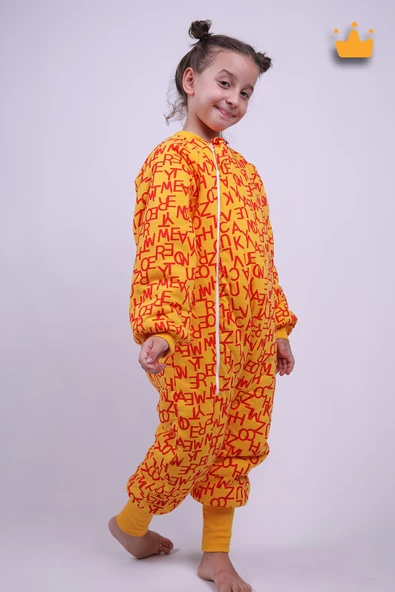 Babyhola 5-9 Yaş 2.5 Tog Aslan Cimbom UltrAslan Taraftar Elyaf Dolgulu Çocuk Uyku Tulumu 6020 - 4