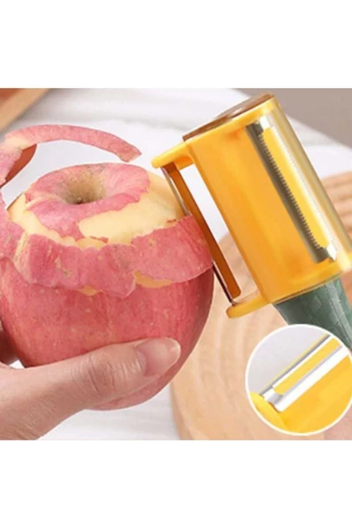Meyve Sebze Soyacağı Kabuk Toplayıcı  Pratik Jülien  Soyucu 1 ADET - 4