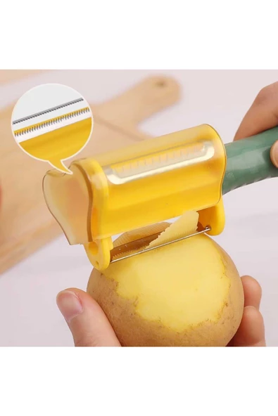 Meyve Sebze Soyacağı Kabuk Toplayıcı  Pratik Jülien  Soyucu 1 ADET - 5