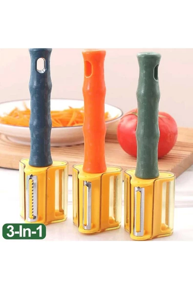 Meyve Sebze Soyacağı Kabuk Toplayıcı  Pratik Jülien  Soyucu 1 ADET - 7
