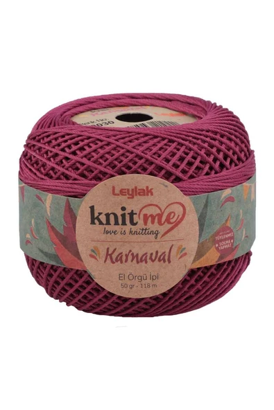 NazikEndam Knit me Karnaval El Örgü İpi Vişne Çürüğü 00030 50 gr.