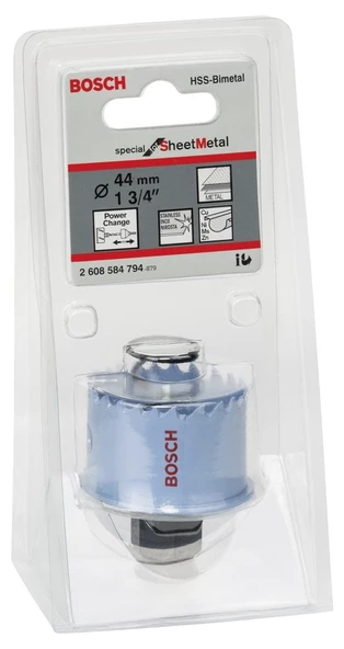 Bosch Special Serisi Metal Ve Inox Malzemeler için Delik Açma Testeresi 44 mm