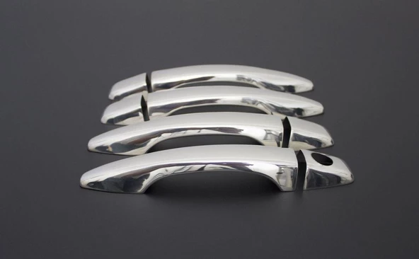 Citroen C-Elysee Krom Kapı Kolu 4 Parça - Resim 2