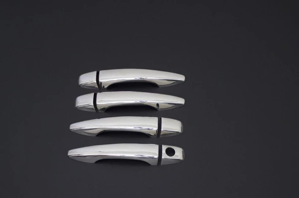 Citroen C4 2010-2020 Krom Kapı Kolu 4'lü