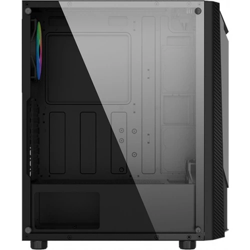 MSI MAG SHIELD 110A Temperli Cam 2x120mm ARGB Fan ATX Gaming Bilgisayar Kasası - 4