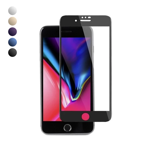 LinkTech iPhone 7 / 8 Temperli 5D Pro Cam Ekran Koruyucu