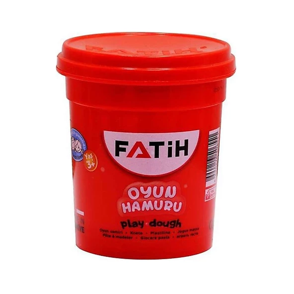 Fatih Oyun Hamuru Tek Renk Kırmızı  130 gr