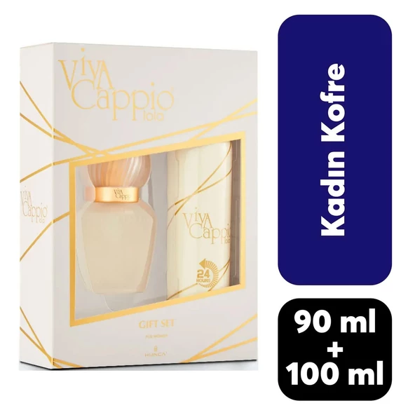 Viva Cappio Lola EDT 60 ml + Deo Sprey 150 ml Kadın Parfüm Seti - 2