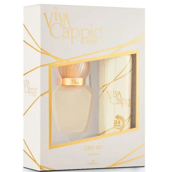 Viva Cappio Lola EDT 60 ml + Deo Sprey 150 ml Kadın Parfüm Seti