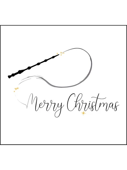 Mini Things Art Harry Potter Temalı Christmas-Yeni Yıl Tebrik Kartı - 3