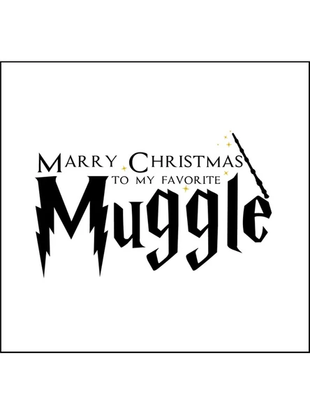 Mini Things Art Harry Potter Temalı Christmas-Yeni Yıl Tebrik Kartı - 4