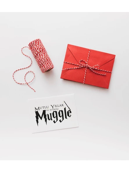 Mini Things Art Harry Potter Temalı Christmas-Yeni Yıl Tebrik Kartı - 5