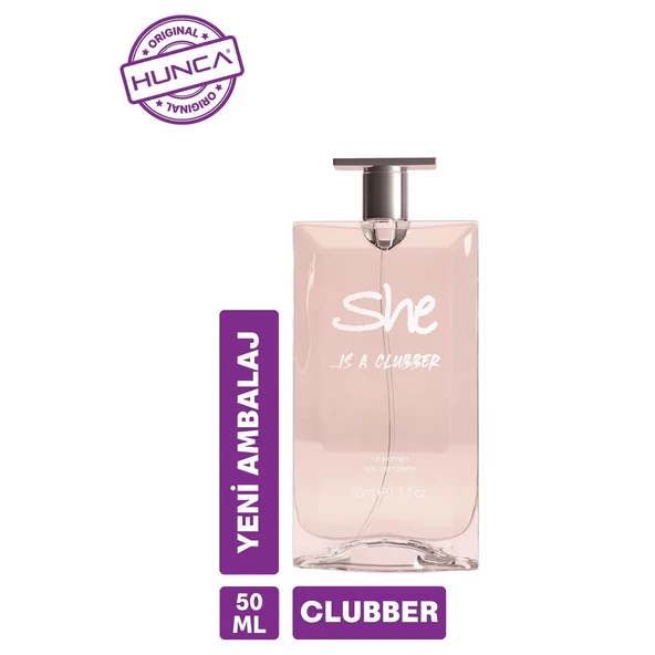 She Is A Clubber EDT 50 ml + Deodorant Sprey 150 ml Kadın Parfüm Seti - Resim 3