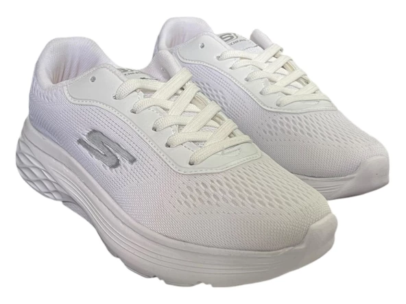 Skechers Beyaz Kadın Spor Ayakkabı - Resim 3