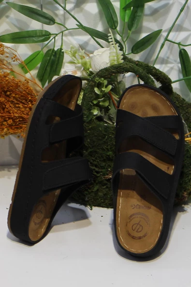 Fort 1801 Mulex Siyah Comfort Anatomik Rahat Kadın Terlik - 5