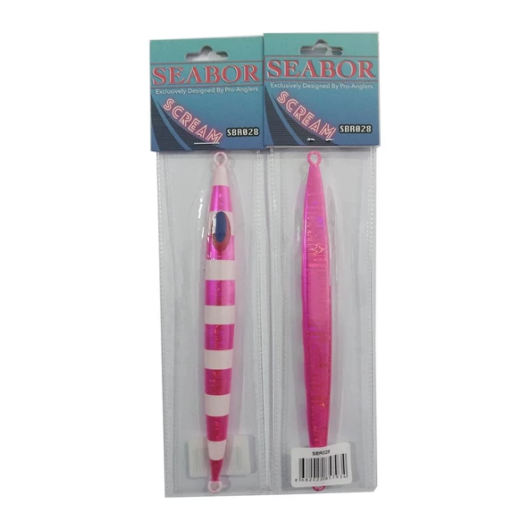 Seabor Scream 17.5cm 150gr Metal Jig Yem  Pink Glow - 1