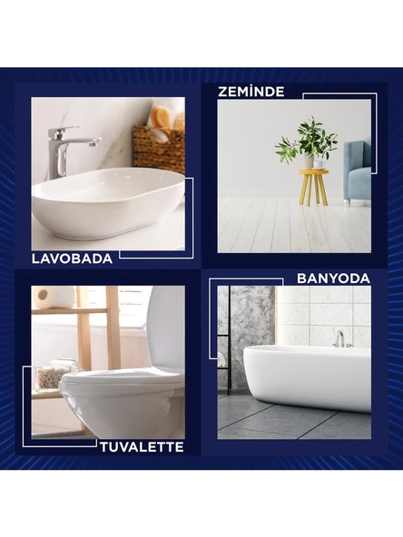 Domestos Çamaşır Suyu Yoğun Kıvamlı Formül Okaliptüs Ferahlığı Uzun Süreli Hijyen 750 mlX6 - 4