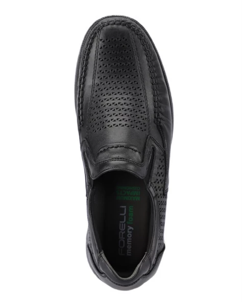 Forelli Helmut-H 32618 Erkek Siyah (40-45) Deri Comfort Ayakkabı - 3