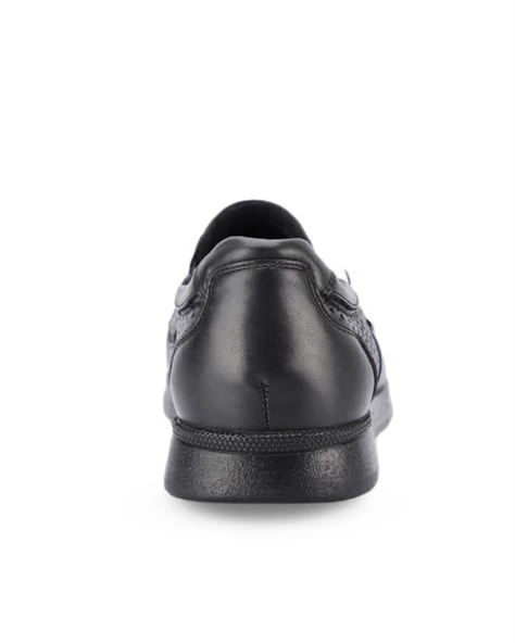 Forelli Helmut-H 32618 Erkek Siyah (40-45) Deri Comfort Ayakkabı - 4