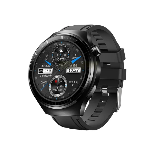 HK8 HERO CURVED AMOLED EKRAN YUVARLAK AKILLI SAAT - 4