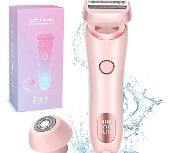 Lady Shaver 2 in 1 Şarj Edilebilir epilatör