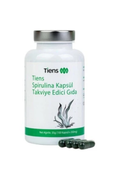 Spirulina Içeren Kapsül Takviye Edici Gıda