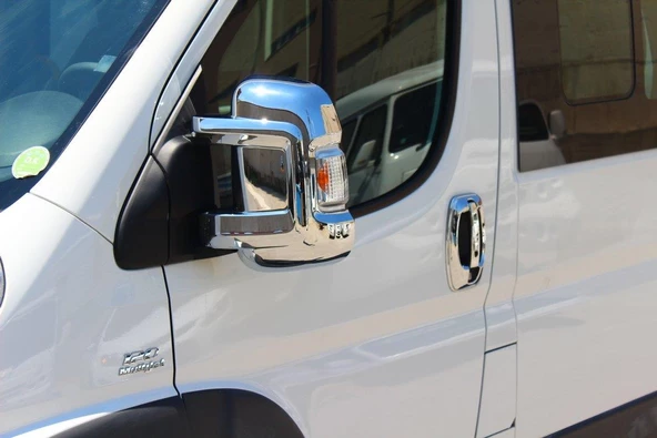 Fiat Ducato Krom Ayna Kapağı 2 Parça Abs 2006 ve Sonrası - 2