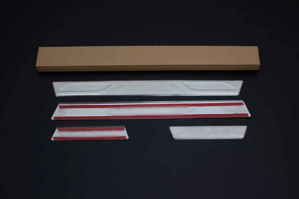 Fiat Egea Krom Kapı Eşiği 4 Parça 2015 ve Sonrası - Resim 2