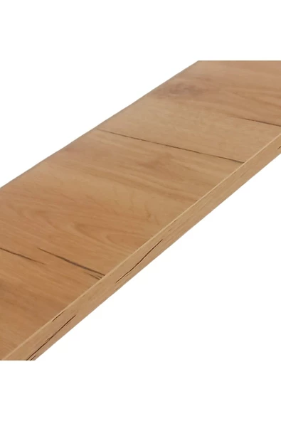 yankı-byeg İkili 35 Cm Savana Meşe Mdf Uçan Duvar Rafı Kitaplık Gizli Bağlantı - 2
