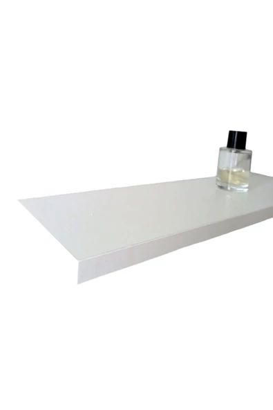 yankı-byeg 80 Cm Beyaz Mdf Uçan Duvar Rafı Gizli Bağlantı Kitaplık - 2