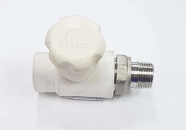 Pilsa Pprc Düz Radyatör Küresel Vana 1/2" - 20 Mm