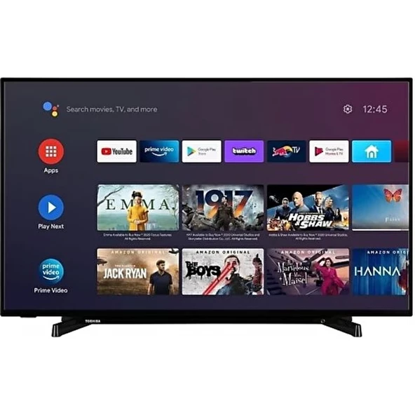 Toshiba Toshiba 43La2363dt 43" 109 Ekran Uydu Alıcılı Android Smart Full Hd Led Tv