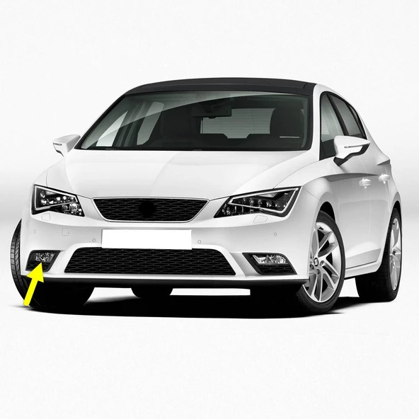 Seat Leon 3 2013-2016 Ön Sağ Sis Farı Lambası 6J9941702A