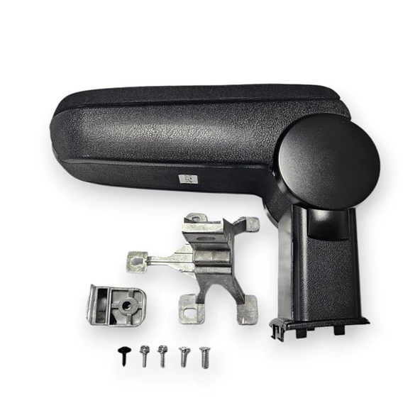 VW Polo 2010-2014 Orta Kol Dayama Komple Siyah 6R0867174 - Resim 4