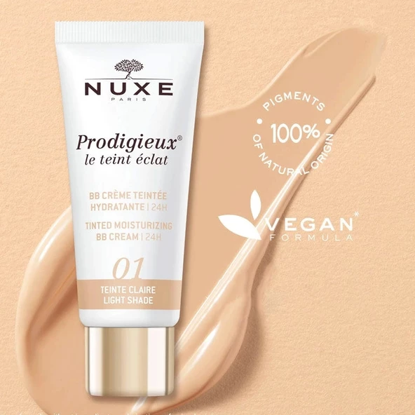 Nuxe Prodigieux Tinted Moisturizing BB Cream - 01 30 ml - 3