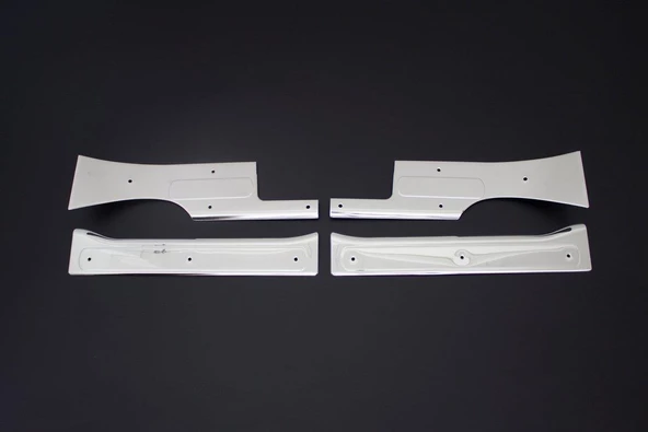 Fiat Fiorino Krom İç Kapı Eşiği 4 Parça 2007 ve Sonrası