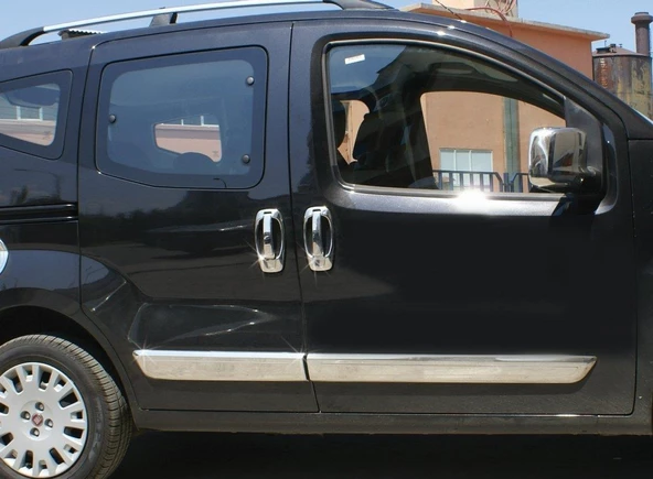 Fiat Fiorino Krom Yan Kapı Çıtası 4 Parça 2007-2015 Arası - Resim 3