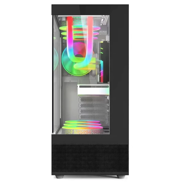 İzoly X9 i7 12700F 32GB DDR4 RAM 512GB Nvme M.2 SSD RTX4060 8GB 240MM Sıvı Soğutma Oyuncu Masaüstü Bilgisayarı - Resim 3