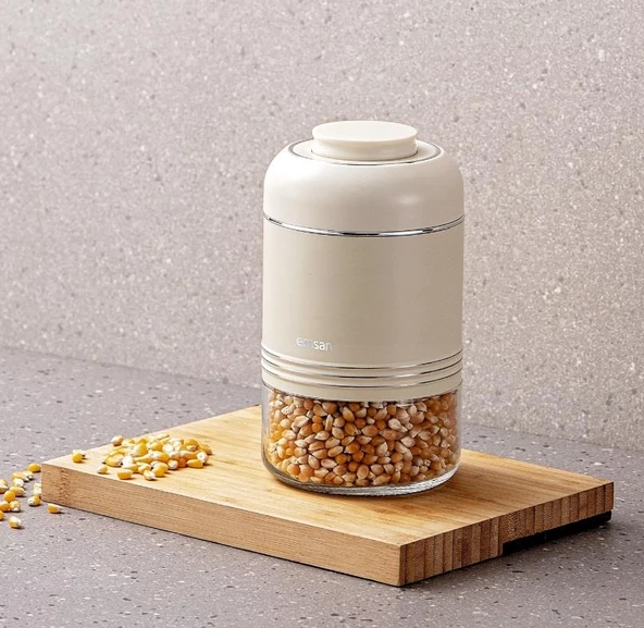 Emsan Moko Ekru 650ML Saklama Kavanozu - 4