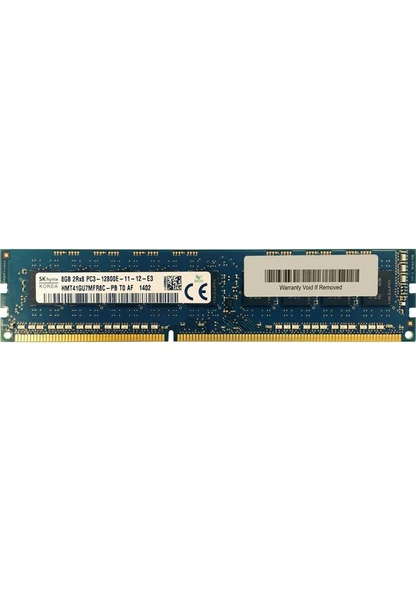 SK Hynix HMT41GU7MFR8C-PB 1x 8GB DDR3-1600 ECC UDIMM PC3-12800E DualRank x8 Module