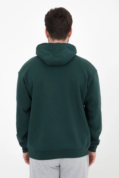 Erkek Kapüşonlu Sweat Antrasit - 10
